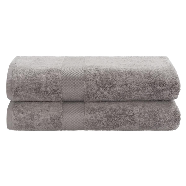 Safavieh Plush Bath Towel Set, Grey TWL1000C-SET2 - main